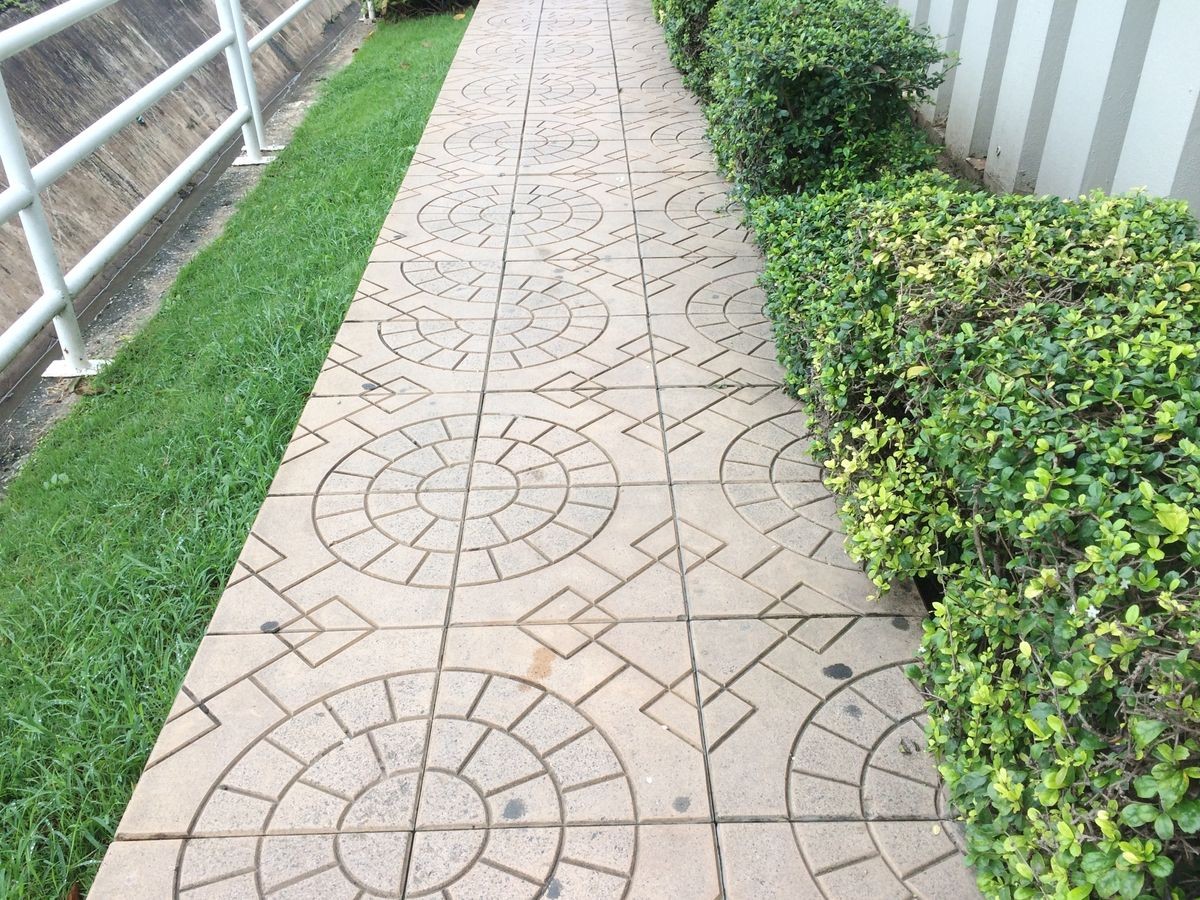 Sidewalk floor texture