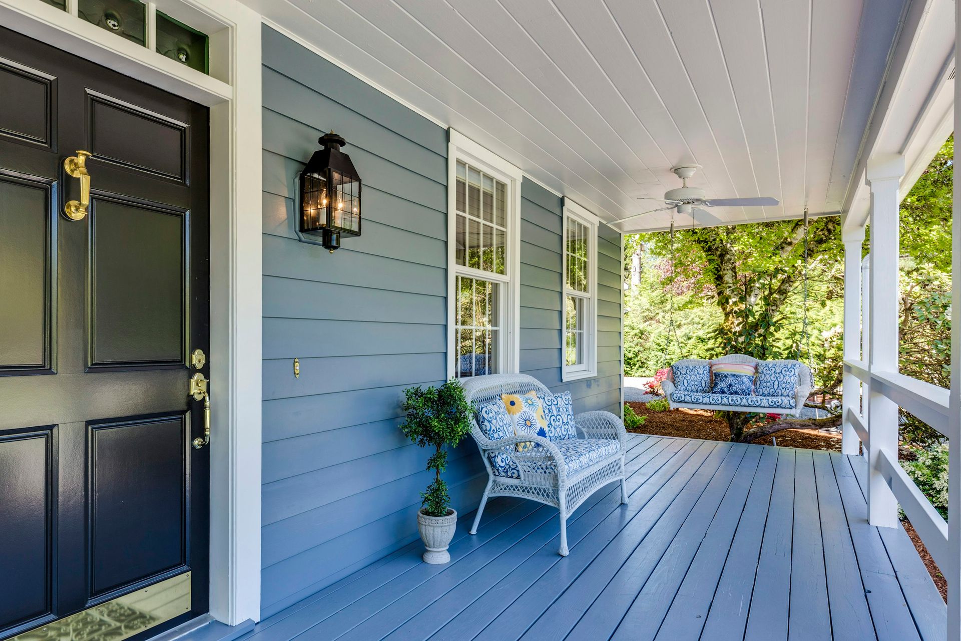 exterior paint work