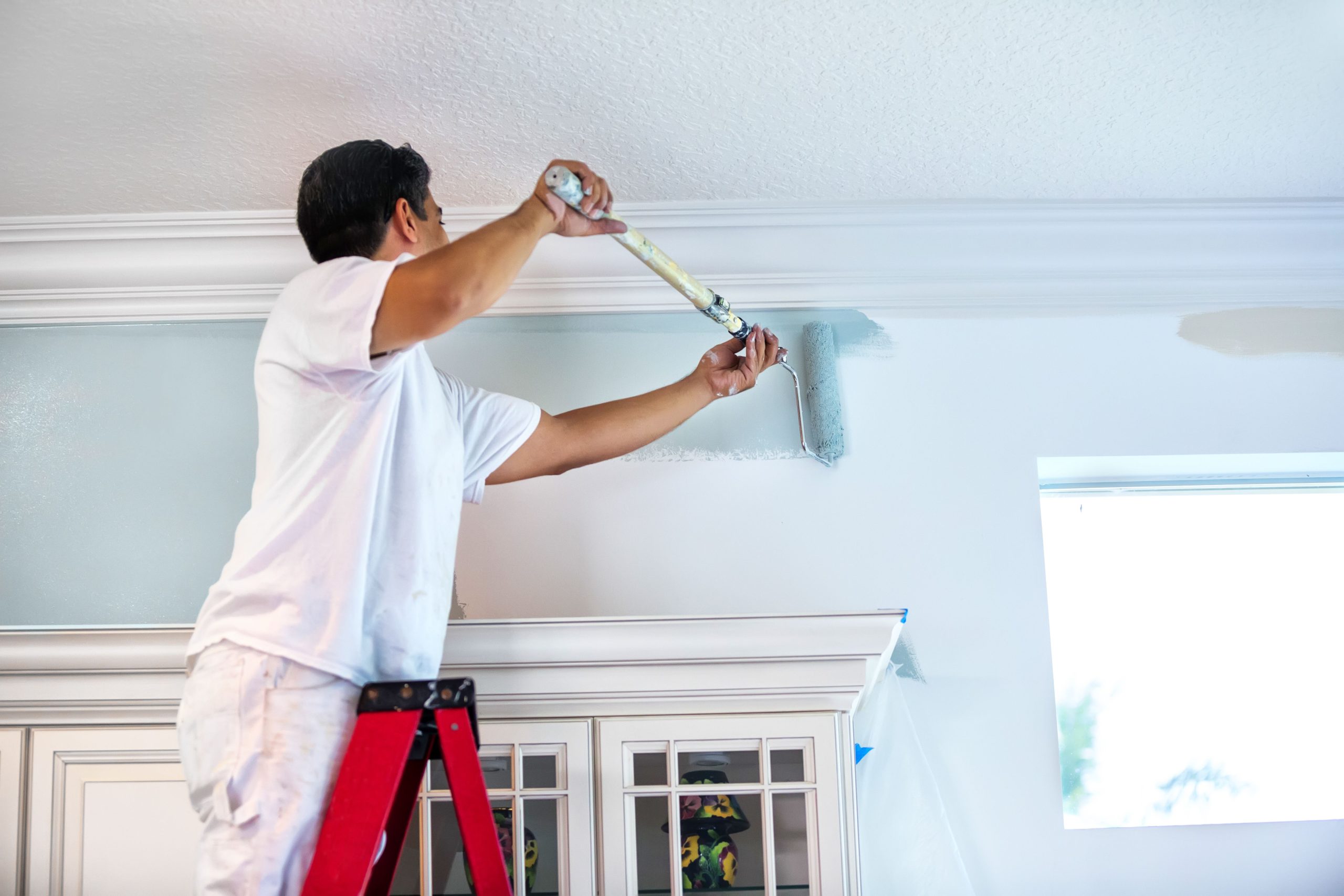 painting interior walls